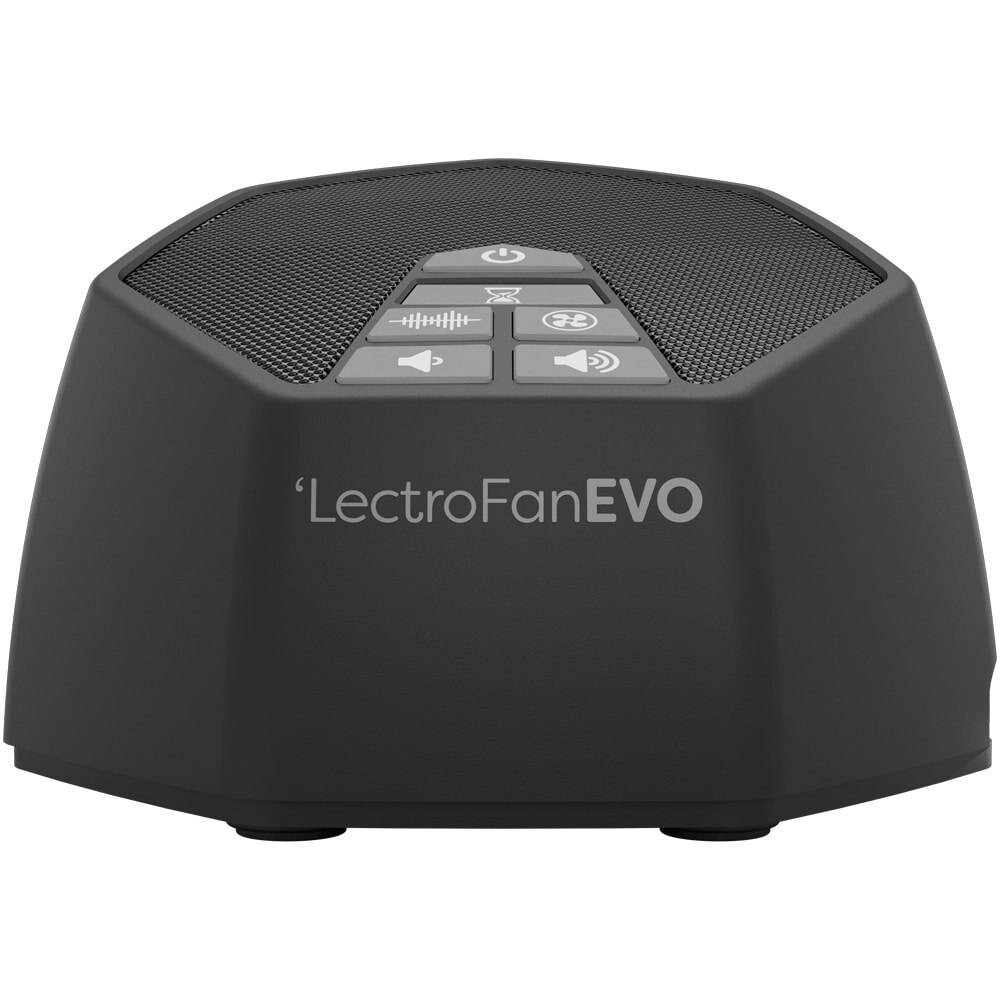 Black LectroFan EVO white noise machine