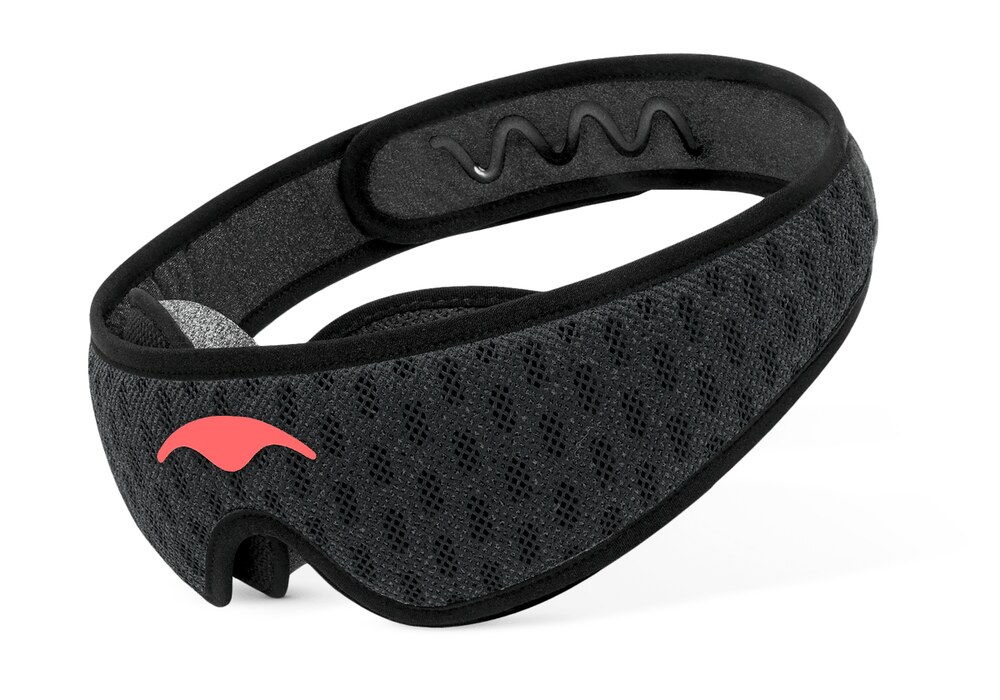 Black Manta PRO Sleep Mask with contoured eye cups
